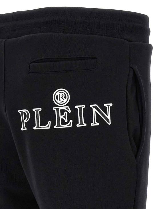  필립 플레인 트레이닝/조거 팬츠 PAECMJT2516PTE003N0202 Black - PHILIPP PLEIN