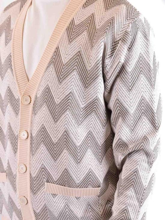  미소니 가디건 US24SM07BK034YS80BX Beige - MISSONI