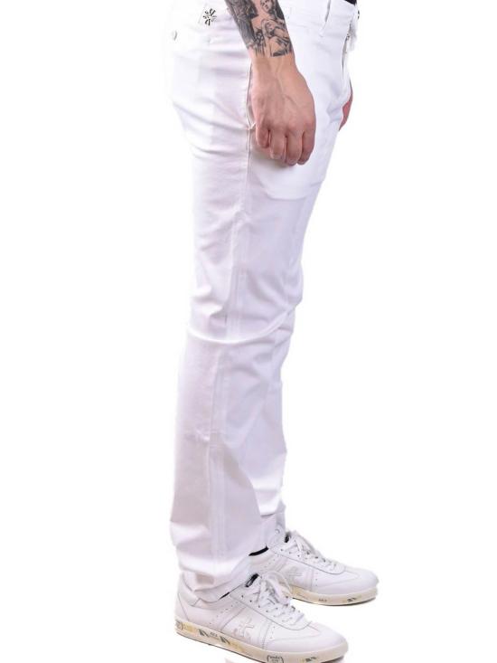  야콥코헨 스트레이트 팬츠 UP00101S3756A00 White - JACOB COHËN
