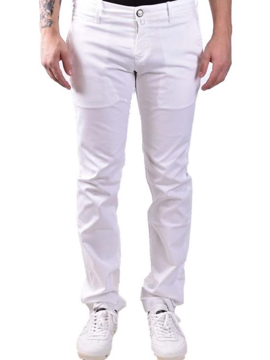  야콥코헨 스트레이트 팬츠 UP00101S3756A00 White - JACOB COHËN