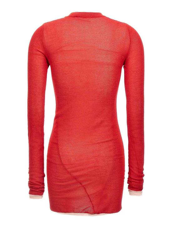  디 아티코 미디 스커트 250WCA00340410 Red - THE ATTICO