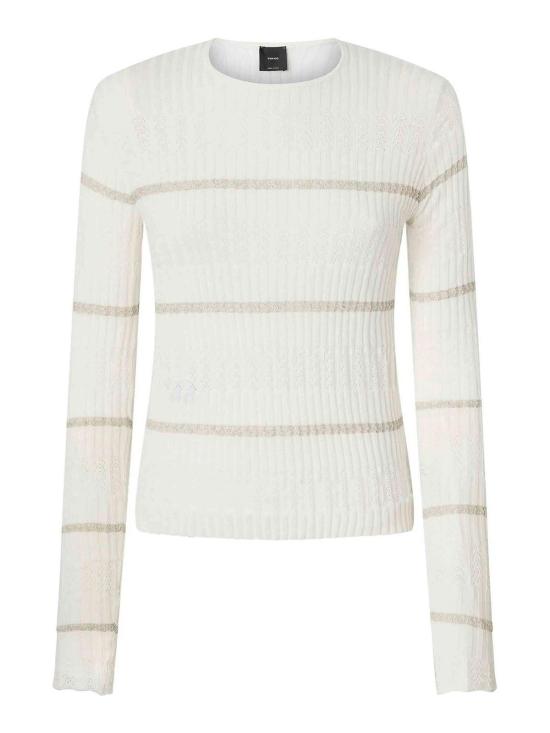 25SS 핑코 긴팔 티셔츠 104735A2FCZ05 White