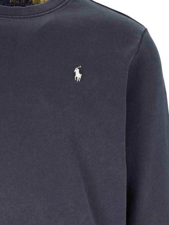 24FW 폴로 랄프로렌 포니 로고 레귤러 핏 스웨트셔츠 710916689006 Black - POLO RALPH LAUREN