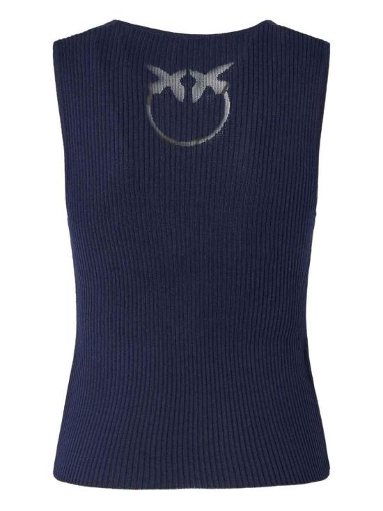  핑코 민소매 티셔츠 104808A1KWF92 Blue - PINKO