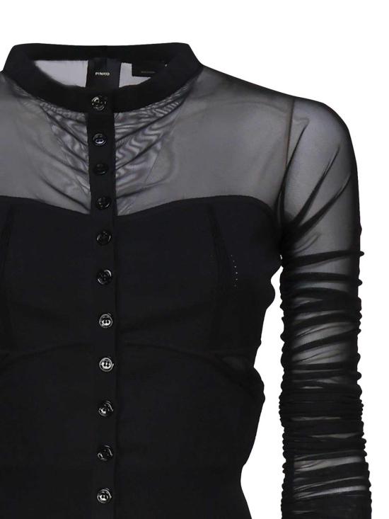  핑코 가디건 102815A1KXZ99 Black - PINKO