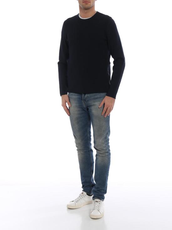  마이클 코어스 스웨터 CF86KJM2LY401 Dark Blue - MICHAEL KORS