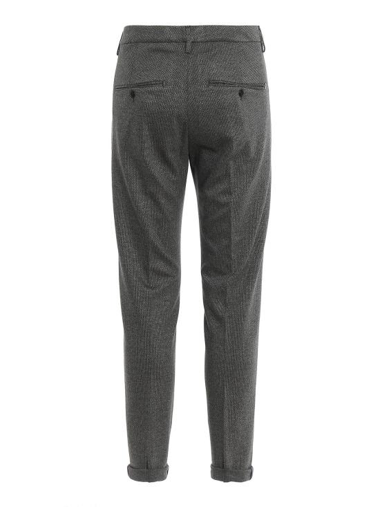  돈답 스트레이트 팬츠 UP235JS0220UXXX999 Black - DONDUP