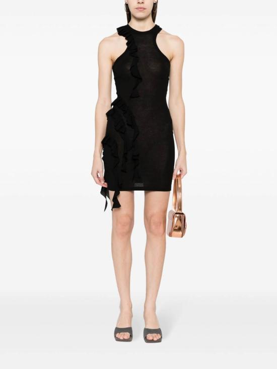  돈답 미디 스커트 DA361JF0346DXXXDD999 Black - DONDUP