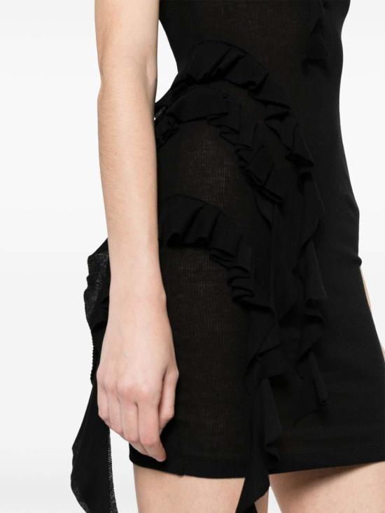  돈답 미디 스커트 DA361JF0346DXXXDD999 Black - DONDUP