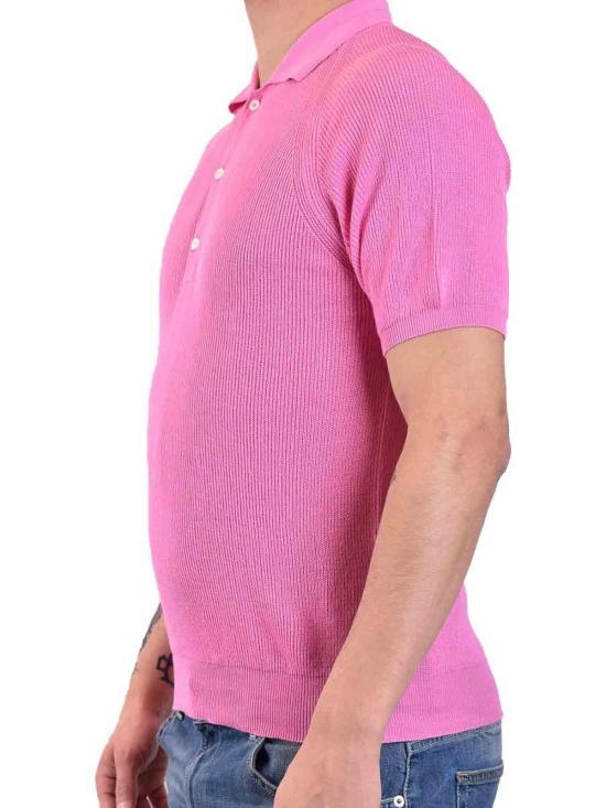  라니우스 폴로 티셔츠 PLU1400CC1PINK Nude Neutrals - LANEUS