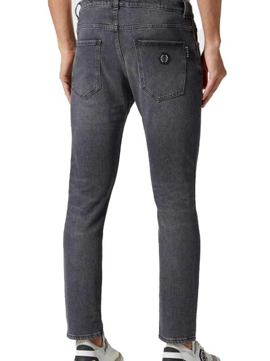  필립 플레인 스트레이트 팬츠 SADCMDT3765PDE004N10VE GREY - PHILIPP PLEIN