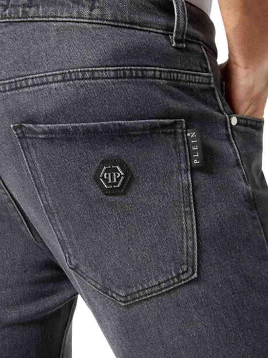  필립 플레인 스트레이트 팬츠 SADCMDT3765PDE004N10VE GREY - PHILIPP PLEIN