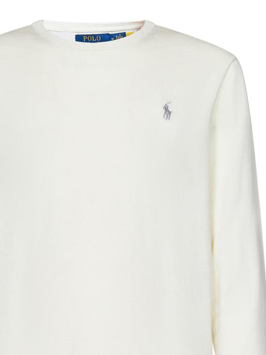 24FW 폴로 랄프로렌 스웨터 710890558007 White - POLO RALPH LAUREN