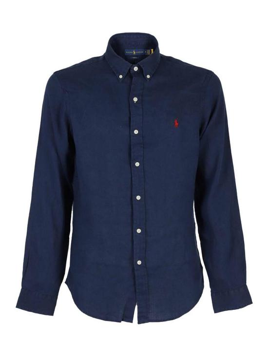  폴로 랄프로렌 긴팔 셔츠 710829443001 Dark Blue