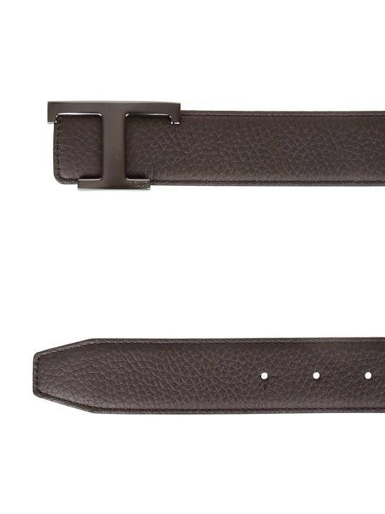 26FW 토즈 가죽 벨트 XCMCQR55100CVQ0531 Black - TODS