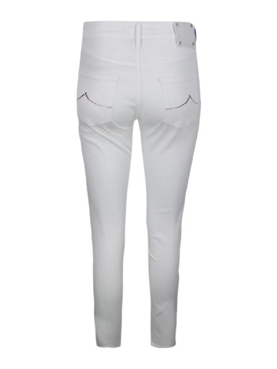  야콥코헨 스트레이트 팬츠 VQ02103S3629A00 White - JACOB COHËN
