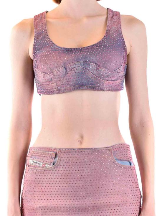  디젤 민소매 티셔츠 A1249009I2201 Dark Wash - DIESEL