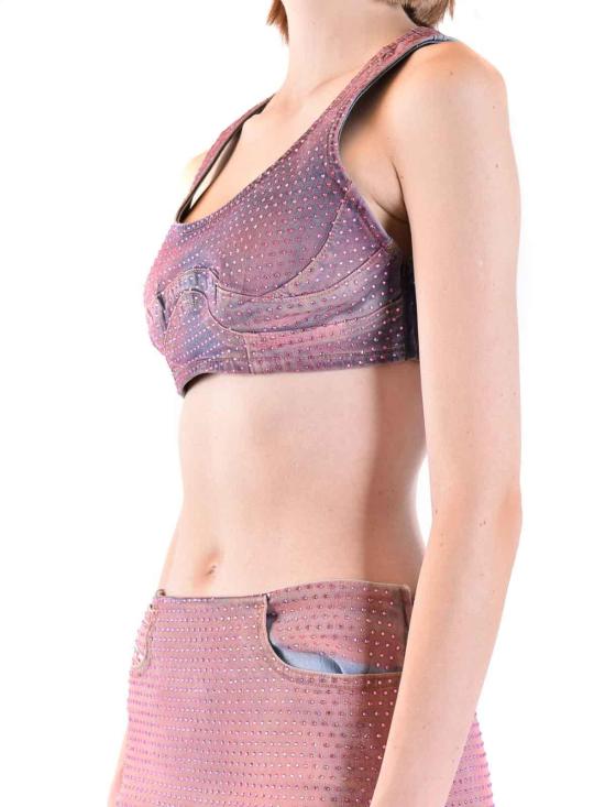  디젤 민소매 티셔츠 A1249009I2201 Dark Wash - DIESEL