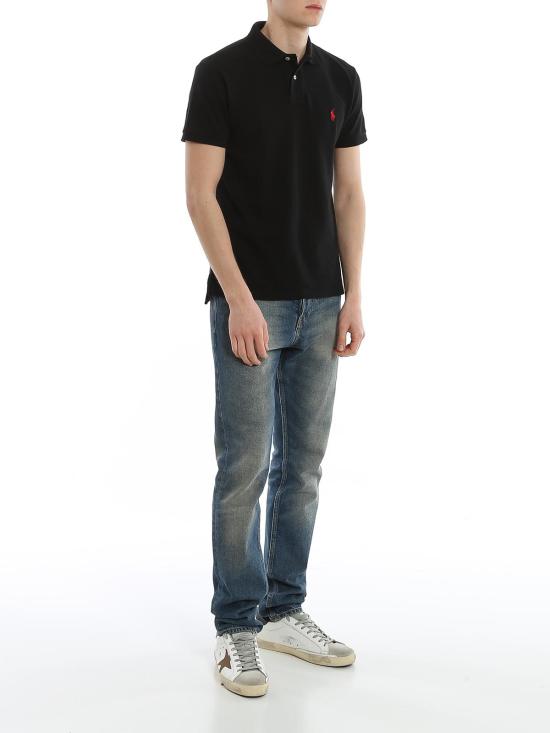  폴로 랄프로렌 폴로 티셔츠 710795080006 Black - POLO RALPH LAUREN