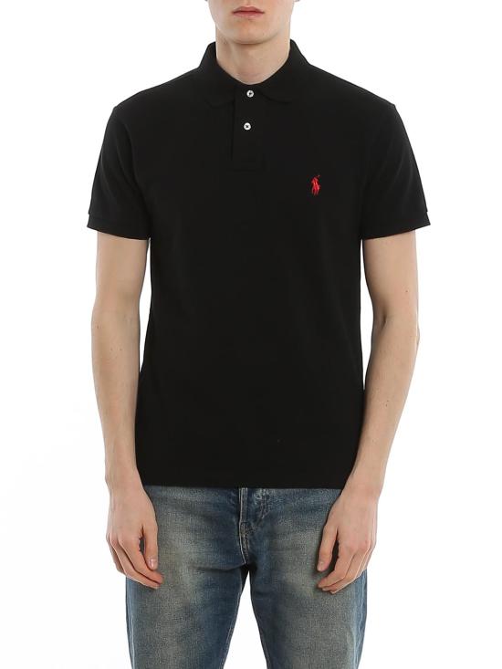 26SS 폴로 랄프로렌 폴로 티셔츠 710795080006 Black - POLO RALPH LAUREN