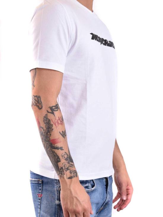 24FW 모스키노 반팔 티셔츠 071820391001 White - MOSCHINO