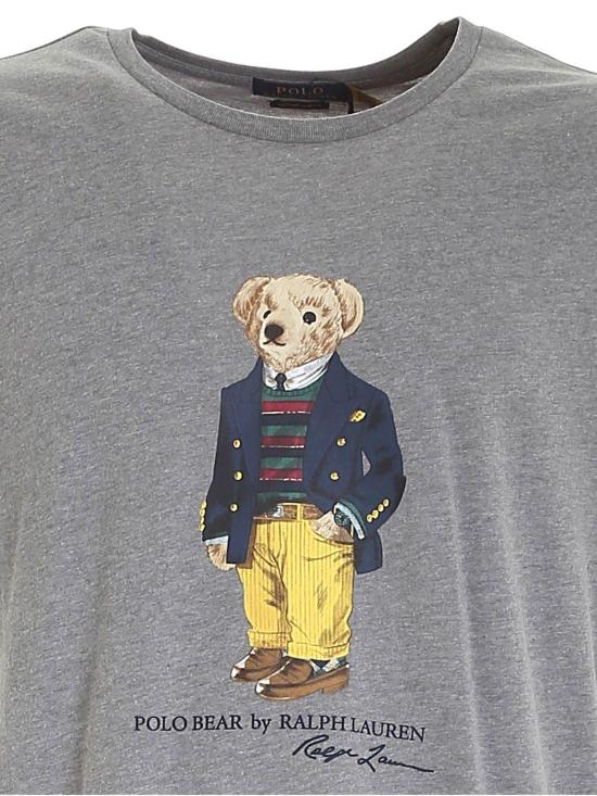  랄프 로렌 반팔 티셔츠 710853310004 Grey - RALPH LAUREN