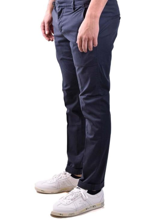  돈답 스트레이트 팬츠 UP235GF0043UXXX890 Blue - DONDUP
