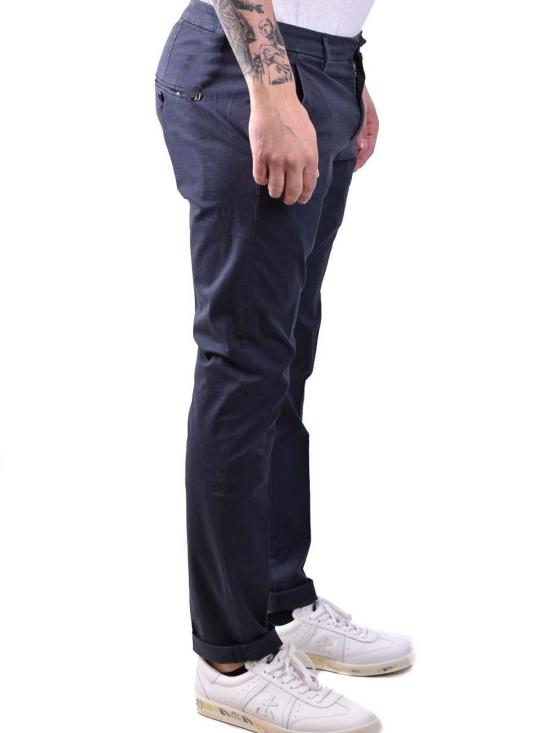  돈답 스트레이트 팬츠 UP235GF0043UXXX890 Blue - DONDUP
