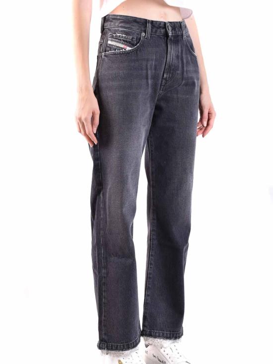 디젤 스트레이트 팬츠 A11462007S202 Black - DIESEL