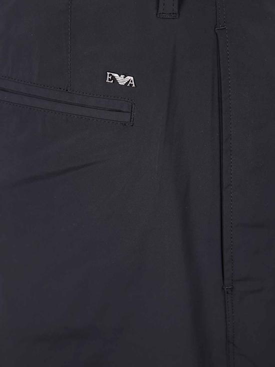 26SS 엠포리오 아르마니 스트레이트 팬츠 EM001463AF13810UC001 Black - EMPORIO ARMANI