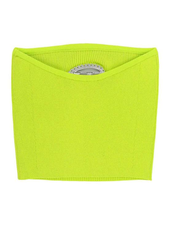 25FW 디젤 민소매 티셔츠 A130190DLAX5KB Yellow - DIESEL