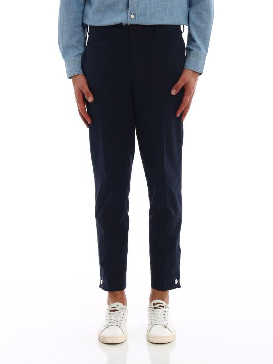  닐바렛 스트레이트 팬츠 BPA474G073466 Dark Blue - NEIL BARRETT