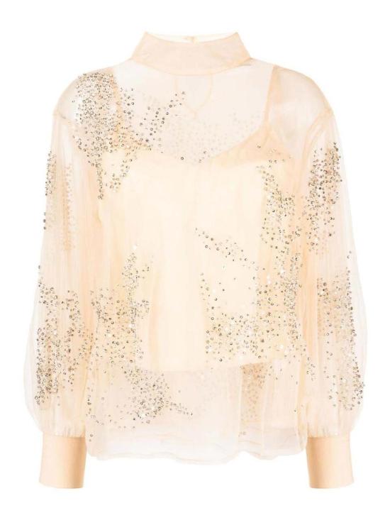  데 펨메스 블라우스 DP679C25 Beige