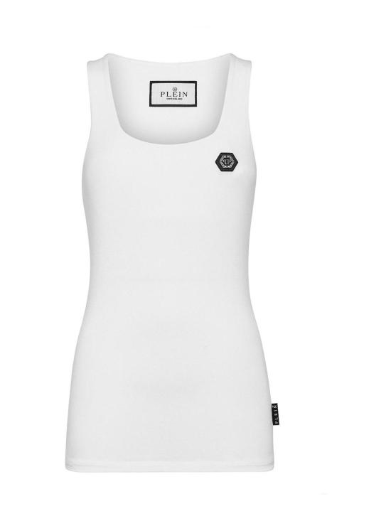  필립 플레인 반팔 티셔츠 FACCWTK2931PJY002N01 White