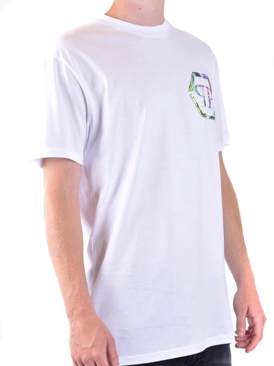  필립 플레인 반팔 티셔츠 FACCMTK6275PJY002N01 White - PHILIPP PLEIN