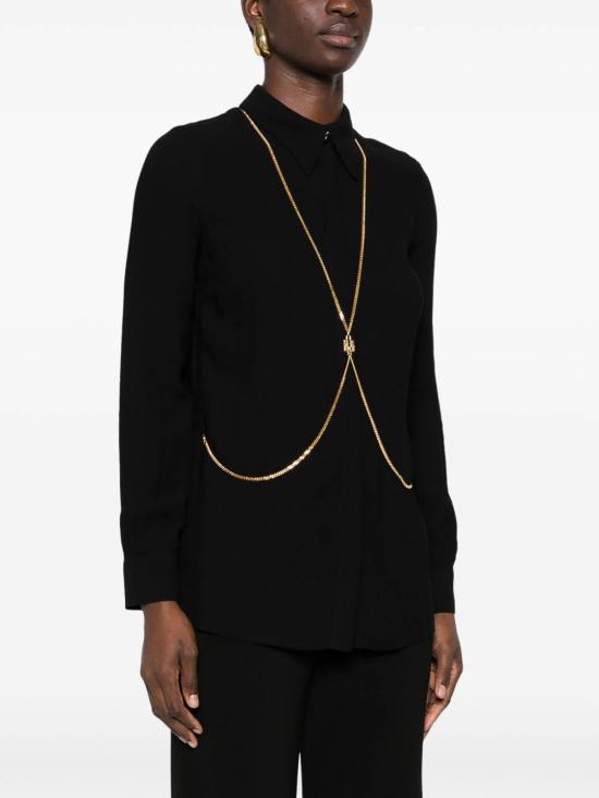  엘리자베타프랜치 블라우스 CA03242E2110 Black - ELISABETTA FRANCHI