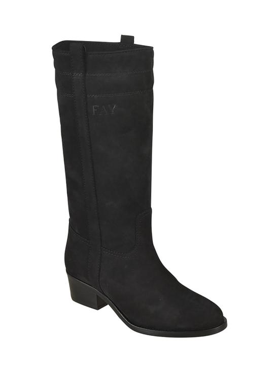  페이 부츠 MCW6640FI60TMMB999 Black - FAY