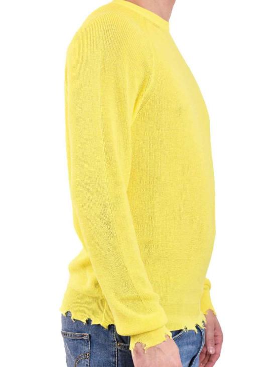  라니우스 스웨터 MGU1440CC1SOLE Yellow - LANEUS