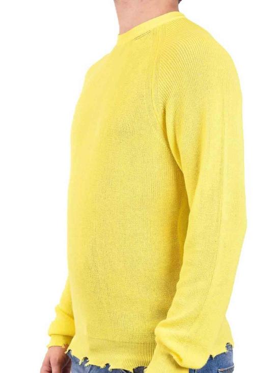  라니우스 스웨터 MGU1440CC1SOLE Yellow - LANEUS