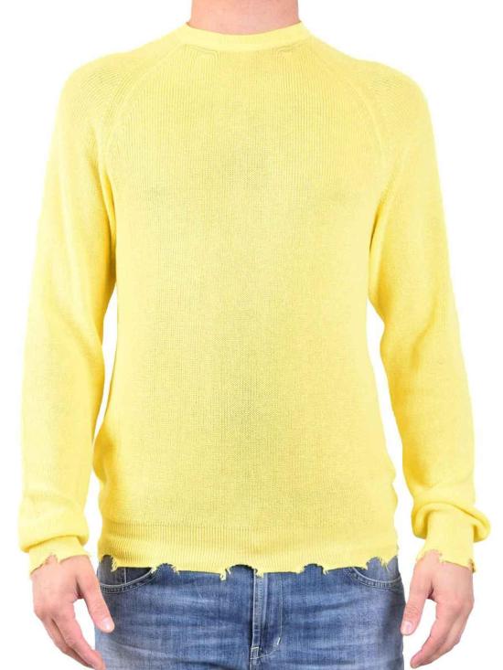  라니우스 스웨터 MGU1440CC1SOLE Yellow - LANEUS