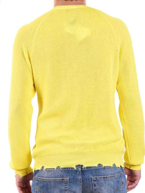  라니우스 스웨터 MGU1440CC1SOLE Yellow - LANEUS