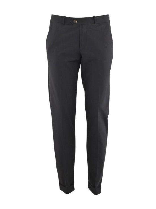  로베르토 리치 디자인 스트레이트 팬츠 W2323610 Black
