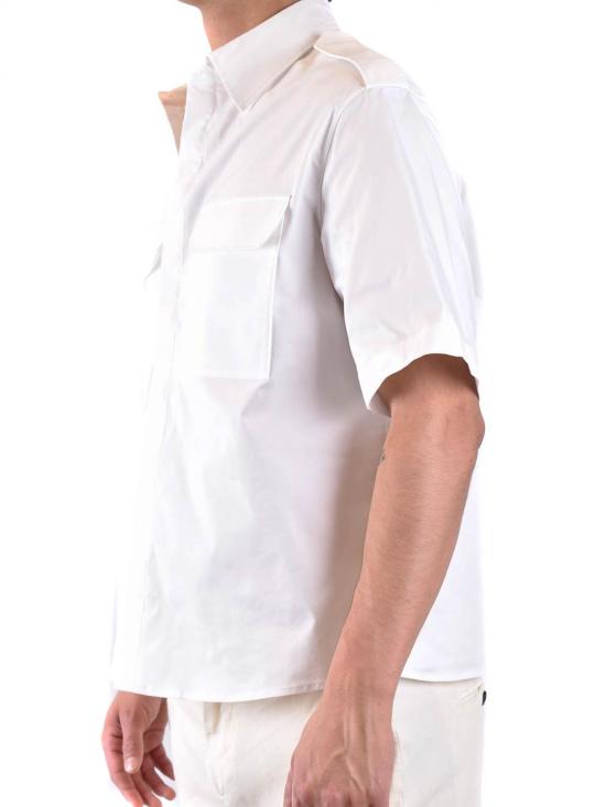  닐바렛 반팔 셔츠 MY60216AY037100N White - NEIL BARRETT