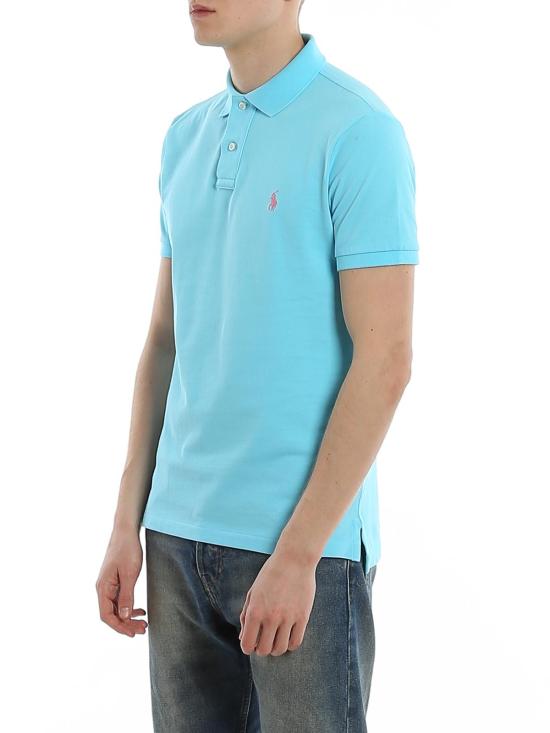 26SS 폴로 랄프로렌 폴로 티셔츠 710795080024 Light Blue - POLO RALPH LAUREN