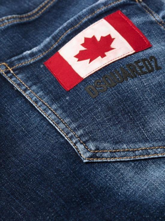  디스퀘어드2 스트레이트 팬츠 S74LB1336S30664470 Blue - DSQUARED2