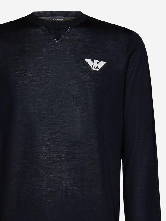  엠포리오 아르마니 스웨터 6L1MXG1MJVZ0920 Blue - EMPORIO ARMANI