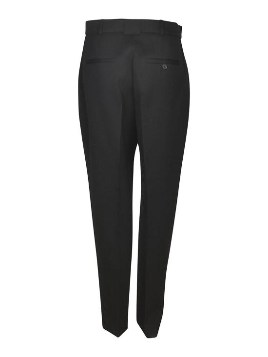 25FW 랑방 스트레이트 팬츠 RWTR00204885H2410 Black - LANVIN