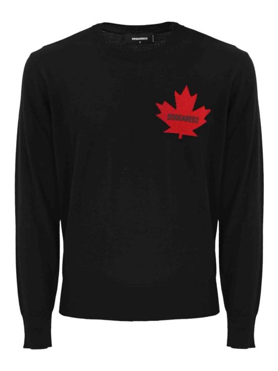 25FW 디스퀘어드2 스웨터 S74HA1481D13034962 Black