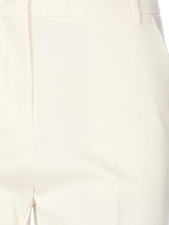  핑코 스트레이트 팬츠 100155A0HMN96 White - PINKO