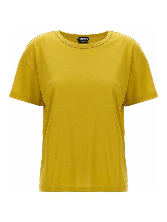  톰포드 반팔 티셔츠 TSJ383FAX835FG324 Yellow